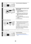 Page 68680
7
Touch the [Insertion Settings] key.
8
Specify the pages where inserts A and B 
will be inserted.
(1) Touch the [Insertion Type A] key or the 
[Insertion Type B] key.
Specify the page where the highlighted insert will be 
inserted.
(2) Enter the page number where the insert 
sheet will be inserted with the numeric 
keys.
(3) Touch the [Enter] key.
(4) To insert another insert sheet, repeat steps 
(1) to (3).
(5) Touch the [OK] key.
●Insertion settings screen
(A) This shows the total number of...