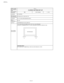 Page 1821V1-L
5 – 6
AD J U S T ME N T
IT E M
AD J U S T ME N T
POSITION
CONTROL
PRE-ADJUST
REQUIREMENT
CONTENT
IN P U T
C O NDITIO N
OUTPUT
AD J U S TME N T
PROCEDURE
LEFT AND RIGHT S YMMETRICAL THEN V22 DATA REDUCE 5 S TEP .
CONFIRMATION ON CRT DISPLAY.
1) BY SELECTING THEV22
, BOX BLK TEXT W ILL BE APPEARED.
2) ADJUST THEV22
BUS DATA TO HAVE A BALANCE POSITION TO SPEC OF A=B.
[CHECKING SPEC]
I2C CONTROL
OPTION SET UP, BUS SET UP
US 4 CHLIONHEAD(MONOSCOPE)
AC 220
MODEL NAME
CLOS ED CAP TION S ET UP
V2 2STEP...