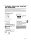 Page 1415-41
5 STORING, USING AND DELETING
JOB PROGRAMS
The steps of up to 10 copy jobs can be stored as job programs. Job programs can be called up with ease, and are
retained even when the power is turned off. By storing frequently used copy settings in  a job program, you can
eliminate the bother of selecting the settings each time you use them for a copy job.
If any settings related to the steps of a job program are changed in the key operator programs after the job program
is stored, the steps related to...