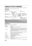 Page 683-14
SADDLE STITCH FINISHER
The saddle stitch finisher can automatically place two staples for centreline binding of prints or copies and fold them
along the centreline.
An optional hole punching unit is available for installation into the finisher.
Part names
Specifications
(Continued on next page)
NOTES
Do not press on the saddle stitch finisher (particularly the offset tray).
Be careful about the offset tray during printing because the tray moves up and down.
The saddle stitch finisher requires the...