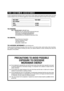 Page 2  	
 

    
  

  

 	
   
    

 
  
 
  
 

    
 
 
  
  
 
MODEL NUMBER  _______________________   SERIAL NUMBER  _____________
DATE OF PURCHASE ______________________
DEALER    ___________________________   TELEPHONE ________________  
SERVICER ___________________________   TELEPHONE ________________  
PRECAUTIONS TO AVOID POSSIBLE...