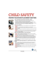 Page 61CE.org/safety
CHILD SAFETY
PROPER TELEVISION PLACEMENT MATTERS
THE CONSUMER ELECTRONICS INDUSTRY CARES 
•Manufacturers, retailers and the rest of the consumer electronics industry are 
committed to making home entertainment safe and enjoyable.
•As you enjoy your television, please note that all televisions - new and old- must be 
supported on proper stands or installed according to the manufacturer's 
recommendations. Televisions that are inappropriately situated on dressers, bookcases, 
shelves,...