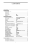 Page 21
CO NTEN TS
HO W  T O  O PER ATE
Read Before Using
Key layo ut/R ese t sw it c h2
D is p lay  p atte rn3
D is p lay  fo rm at3
E xpo nen t d is p lay4
A ngu la r u nit5
Function and Key Operation
O N/O FF, e n try  c o rrectio n key s6
D ata  e n try  key s7
R an d o m  k e y
M odif y  k ey
8
B asic  a rit h m etic  key s, p are n th ese s1 0
Perce n t11
In ve rse ,  s q u are ,  c u be,  x th  p o w er o f  y ,
sq u are  r o ot,  c u be r o ot,  x th  r o ot o f  y1 2
10  t o  t h e p ower o f  x , c o...