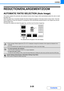 Page 1342-25
COPIER
Contents
REDUCTION/ENLARGEMENT/ZOOM
AUTOMATIC RATIO SELECTION (Auto Image)
This section explains the automatic ratio selection function (Auto Image), which automatically selects the ratio to match 
the paper size.
When the paper tray is manually changed, the [Auto Image] key appears in the base screen of copy mode. Touch the 
[Auto Image] key to have the reduction or enlargement ratio automatically selected based on the original size and the 
selected paper size.
First place the original and...