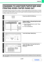 Page 3413-77
PRINTER
Contents
CHANGING TO ANOTHER PAPER SIZE AND 
PRINTING WHEN PAPER RUNS OUT
If printing stops because the machine ran out of paper, or if the size of paper specified in the printer driver is not loaded 
in the machine, a message will appear in the touch panel. Printing will begin automatically when the [OK] key is touched 
and paper is loaded in the machine. If you wish to print on paper in another tray because the desired size of paper is not 
immediately available, follow the steps below.
1...