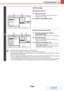 Page 5485-65
SCANNER/INTERNET FAX
Contents
3
Set the format.
●Scanning in Mono2
(1) Select the file type.
To send a file using Encrypt PDF, touch the [Encry.] 
checkbox to select it ( ).
(2) Select the compression mode.
●Scanning in colour/greyscale
(1) Touch the indicated key to select 
[Colour/Grey] mode.
When [Colour/Grey] is highlighted, [Colour/Grey] mode is selected.
(2) Select the file type.
To send a file using Encrypt PDF, touch the [Encry.] 
checkbox to select it ( ).
(3) Select the compression ratio....