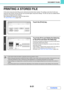 Page 6476-31
DOCUMENT FILING
Contents
PRINTING A STORED FILE
A file stored using document filing can be retrieved and printed when needed. The settings used when the file was 
stored are also stored, and thus the file can be printed again using those settings. The file can also be modified before 
printing by changing the print settings.
After selecting the desired file, follow the steps below.
☞SELECTING A FILE (page 6-29)
1
Touch the [Print] key.
2
Touch the [Print and Delete the Data] key 
or the [Print and...
