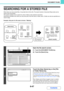 Page 6636-47
DOCUMENT FILING
Contents
SEARCHING FOR A STORED FILE
When there are many stored files, it may take time to find a file. The search function of document filing mode can be 
used to find a file quickly.
This section explains how to search for a file or folder on the machines hard drive.
Searching is possible even when you only know part of the file name or folder name. A folder can also be specified as a 
search range.
Example: Only part of a file name is known: Meeting
1
Open the file search screen....