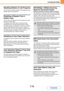 Page 7407-72
SYSTEM SETTINGS
Contents
Disabling Deletion of Job Programs
This is used to prohibit the deletion and changing of copy 
settings stored in job programs.
Disabling of Bypass-Tray in 
Duplex Copy
This is used to prohibit the use of the bypass tray when 
making two-sided copies.
The bypass tray is often used to feed label sheets, 
transparency film, and other special media for which 
two-sided copying is prohibited. If a sheet of one of these 
special media enters the reversing unit, a misfeed or...