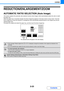 Page 1212-23
COPIER
Contents
REDUCTION/ENLARGEMENT/ZOOM
AUTOMATIC RATIO SELECTION (Auto Image)
This section explains the automatic ratio selection function (Auto Image), which automatically selects the ratio to match 
the paper size.
When the paper tray is manually changed, the [Auto Image] key appears in the base screen of copy mode. Touch the 
[Auto Image] key to have the reduction or enlargement ratio automatically selected based on the original size and the 
selected paper size.
First place the original and...