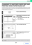 Page 3073-71
PRINTER
Contents
CHANGING TO ANOTHER PAPER SIZE AND 
PRINTING WHEN PAPER RUNS OUT
If printing stops because the machine ran out of paper, or if the size of paper specified in the printer driver is not loaded 
in the machine, a message will appear in the touch panel. Printing will begin automatically when the [OK] key is touched 
and paper is loaded in the machine. If you wish to print on paper in another tray because the desired size of paper is not 
immediately available, follow the steps below.
1...