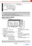 Page 5655-117
SCANNER/INTERNET FAX
Contents
IMAGE CHECK SCREEN
This function requires the hard disk drive.
This section explains the image check screen.
(1) Information display
This shows information on the displayed image.
(2) Preview image
An image of the selected received image appears.
If the image is cut off, use the scroll bars at the right and 
bottom of the screen to scroll the image. Touch a bar and slide 
it to scroll. (You can also touch the   keys to scroll.)
(3) Change page keys
When there are...