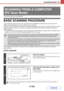 Page 5705-122
SCANNER/INTERNET FAX
Contents
This function requires the hard disk drive.
BASIC SCANNING PROCEDURE
You can install the scanner driver on your computer from the CD-ROM that accompanies the machine, and use a 
TWAIN* compliant application to scan an image using your computer.
Scanning from your computer is most useful for scanning a single original such as a photo, particularly when you want to 
adjust scan settings as you scan. By contrast, scanning at the machine is most useful for continuous...