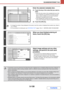 Page 5785-130
SCANNER/INTERNET FAX
Contents
4
Enter the selected metadata item.
(1) Touch the key of the value that you wish to 
enter.
 When the entry values of the metadata item are in the 
form of selections, the selections are shown as keys. 
When a value is editable, you can touch the [Direct 
Entry] key to manually enter the value.
 If the metadata item requires the entry of text, a text 
entry screen will appear. Enter the required information.
(2) Touch the [OK] key.
 To change the number of keys...