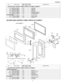 Page 41R530EWT
5
NO. PARTS CODEPRICE 
RANKNEW 
MARKPA R T  
RANKDESCRIPTION
[3] DOOR AND CONTROL PANEL PARTS for R-530ES-T
NO. PARTS CODEPRICE 
RANKNEW 
MARKPA R T  
RANKDESCRIPTION
5-3MSPRTA084WRE0 ABLatch spring
*5-4FDORFB075MRT0 AZDoor panel
5-5PSHEPB016MRE0 AKSealer film
*5-6GCOVHA523WRFZ AVChoke cover
5-7XEPS730P06XS0 ABDoor screw
5-8PGLSPA713WREZ AVDoor glass (R-530EK-T)
5-8PGLSPA714WREZ ATDoor glass (R-530EW-T)
5-9LSTPPA256WRFZ AGDoor glass stopper
MISCELLANEOUS
6-1FW-VZC149WREZ AXMain wire harnes...