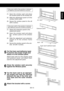 Page 15EN-13
ENGLISH
If the inner width of the window is between24"(609mm)	and	36.8"(934mm)	inclusive. 
(1)	 Open	the 	window 	sash 	and 	place 	the window panel on the window sill. 
(2)	 Slide 	the	 adjustment	 panel	to	fit	the	window frame width.
(3)	 Secure	 the	window	 panel	to	the	 sill	with 3 screws.
If the inner width of the window is between36.8"(934mm) 	and	48"(1219mm) 	inclusive.
(1)	 Attach	the 	extension	panel	to	the	adjustment panel.
(2)		 Open 	the 	window 	sash 	and 	place 	the...