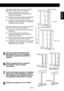 Page 45ES-15
ESPAÑOL
 Si	la	 altura 	interna 	de	la	ventana	 es	de	24"	(609 mm)	 a	36.8"	 (934 mm)	 inclusive:
(1) Abra la guillotina de la ventana y coloque el panel de ventana sobre el marco de la ventana.
(2)	 Deslice 	el 	panel 	de 	ajuste 	para 	adaptarlo 	a la altura del marco de la ventana.
(3) Asegure el panel de ventana al marco de la ventana con 3 tornillos y 3 escuadras deslizantes para ventana.
	 Si	el	ancho	interno	de	la	ventana	es	de	36.8" 	(934 mm)	a	48"	 (1219 mm) 	inclusive:
(1)...