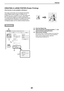 Page 6161
PRINTER
CREATING A LARGE POSTER (Poster Printing)
(This function is only available in Windows.)
One page of print data can be enlarged and printed 
using multiple sheets of paper (4 sheets (2 x 2), 
9 sheets (3 x 3) or 16 sheets (4 x 4)). The sheets can 
then be attached together to create a large poster. 
To enable precise alignment of the edges of the sheets 
during attachment, borderlines can be printed and 
overlapping edges can be created (overlap function).
(1) Click the [Paper] tab.
(2) Select...