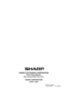 Page 30Printed in Thailand
TINS-A465KKRZ    11H-   TH    2
SHARP ELECTRONICS CORPORATION
Sharp Plaza, Mahwah, 
New Jersey 07495-1163 U.S.A.
SHARP CORPORATION
Osaka, Japan
OM_FP-A80U_A60U-EN+SP.indb   148/5/11   9:42:55 AM 