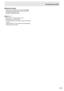 Page 17
17E

Turning Power On/Off
n Date/time setting
•
  If the time has not been set, such as when the monitor 
is first turned on, set the date and time in DATE/TIME 
SETTING of the SETUP menu. 
Be sure to set the date and time.

TIPS

• Set the date in “Year/Month/Day” order.
• Set the time on a 24-hour basis.
• The clock stops if the main power remains off for about 
1 week.* 
(*Approximate time. The actual time varies depending 
on the state of the monitor.) 