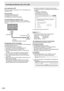 Page 40
40E

■ To set from a PC
When the monitor is connected to a PC, LAN settings can be 
configured via PC. 
Set up process
(1) Connect your monitor to a PC
(2) Specify the PC’s IP address
(3) Configure the monitor’s LAN settings
(1) Connecting your monitor to a PC
Connect a commercially available crossover LAN cable 
(UPT cable, Category 5) to the LAN  port on the PC and this 
monitor.

LAN cable 
(commercially available, crossover)

To LAN terminal PCLAN terminal

(2) Specifying the PC’s IP address
To...