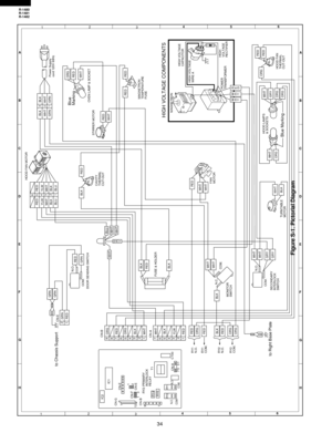 Page 3634
R-1480
R-1481
R-1482
6
45
12
3
6
45
12
3 A
B
C
D
E
F
G
HA
B
C
D
E
F
G
H
Figure S-1. Pictorial Diagram
HIGH
VOLTAGE
RECTIFIER HIGH VOLTAGE
CAPACITOR
HIGH VOLTAGE
WIRE A
HIGH VOLTAGE COMPONENTS
POWER 
TRANSFORMERPower Supply
cord 120V 60Hz
1 2 3
WHT
GRNBLK
WHT
GRNBLK
CAVITY
THERMAL
CUT-OUT
MAGNETRON
TEMPERATURE 
FUSE
WHTRED
BLKREDBLK
FAN
MOTOR
TURNTABLE
MOTOR
GRYORGWHTORG
ORG
RED
WHT
ORG
BLK WHTHOOD LAMPS
& SOCKETS
Blue 
Marking 
Blue Marking OVEN LAMP & SOCKET
to Chassis Support
CN-E...