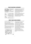 Page 86
MAFF HEATING CATEGORY
The heating category (a letter A to E) developed
by MAFF (Ministry of Agriculture, Fisheries and
Food) with microwave oven and food
manufacturers indicates the ability of the oven to
heat small quantities of food (up to 500g [1lb
2oz]). It does not represent the general
performance of the oven.
HOW YOUR OVEN WORKS
Microwaves are energy waves, similar to those
used for TV and radio signals.
Electrical energy is converted into microwave
energy, which is directed into the oven cavity...