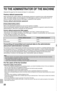 Page 2422
TO THE ADMINISTRATOR OF THE MACHINE
(Separate this page from the manual and keep it in a safe place.)
Factory default passwords
When accessing the system settings, the administrator password is required to log in with administrator 
rights. The system settings can be configured in the Web pages as well as on the operation panel. To 
access the system settings using the Web pages, a password is also required.
Factory default administrator password
Store a new administrator password as soon as the...