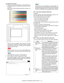 Page 108MX-3610N  ADJUSTMENTS AND SETTINGS  4 – 32
(2) Adjustment procedures
1) Set the SIT chart (UKOG-0280FCZZ or UKOG-0280FCZ1) to
the reference position on the left rear frame side of the docu-
ment table.
Set the chart so that the lighter density side of the patch is on
the left side.
If the SIT chart is not available, execute SIM 63-5 to set the
CCD gamma to the default. In this case, however, the adjust-
ment accuracy is lower when compared with the adjustment
method using the SIT chart.
Check to insure...