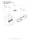 Page 73MX-3610N  EXTERNAL VIEW AND INTERNAL STRUCTURE  3 – 40
15. Fuses and Thermostats
A. 18cpm/20cpm/23cpm/26cpm/31cpm machine
(1) 18cpm/20cpm machine
F1F2
TS LM
TS UM
F001
F003
F101
F401
F201F202
F203
F204
F205
TS US 