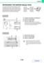 Page 3133-35
PRINTER
Contents
INCREASING THE MARGIN (Margin Shift)
This function is used to shift the print image to increase 
the margin at the left, right, or top of the paper. This is 
convenient when you wish to staple or punch the output 
but the binding area overlaps the text. When a finisher or 
saddle stitch finisher is installed, the staple function or 
the punch function can be used with this function.
(1) Configure the settings on the [Main] tab.
(2) Select the Binding Edge.
(3) Select the Margin...