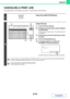 Page 3523-74
PRINTER
Contents
CANCELING A PRINT JOB
A job being printed, a job waiting to be printed, or a spooled job can be canceled.
1
Press the [JOB STATUS] key.
2
Cancel the job.
(1) Touch the [Print Job] tab.
(2) Change the print job status mode to [Spool] 
or [Job Queue].
Touch this key to change modes. The selected mode will 
be highlighted.
(3) Touch the key of the print job that you wish 
to cancel.
(4) Touch the [Stop/Delete] key.
(5) A message appears to confirm the 
cancelation. Touch the [Yes]...