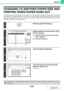 Page 3533-75
PRINTER
Contents
CHANGING TO ANOTHER PAPER SIZE AND 
PRINTING WHEN PAPER RUNS OUT
If printing stops because the machine ran out of paper, or if the size of paper specified in the printer driver is not loaded 
in the machine, a message will appear in the touch panel. Printing will begin automatically when the [OK] key is touched 
and paper is loaded in the machine. If you wish to print on paper in another tray because the desired size of paper is not 
immediately available, follow the steps below.
1...