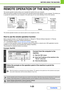 Page 64
1-23
BEFORE USING THE MACHINE
Contents
REMOTE OPERATION OF THE MACHINE
The remote operation function allows you to operate the machine from your computer.
When this function is added, the same screen as the operation panel screen appears on your computer. This allows you 
to operate the machine from your computer in the same way as if you were standing in front of the machine.
The remote operation function can only be used on one computer at a time.
How to use the remote operation function
Before using...