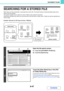 Page 6676-47
DOCUMENT FILING
Contents
SEARCHING FOR A STORED FILE
When there are many stored files, it may take time to find a file. The search function of document filing mode can be 
used to find a file quickly.
This section explains how to search for a file or folder on the machines hard drive.
Searching is possible even when you only know part of the file name or folder name. A folder can also be specified as a 
search range.
Example: Only part of a file name is known: Meeting
1
Open the file search screen....