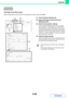 Page 3073-50
PRINTER
Contents
Tab Paper Print (PCL6 only)
Open the data that you wish to print on the tab paper and then select the settings.
(1) Click the [Special Modes] tab.
(2) Select [Tab Paper Print] and click the 
[Settings] button.
(3) Select the tab position settings.
For commercially available tab paper, you can use the 
existing settings in User Settings such as [A4-5tab-D].
For other types of tab paper, the position of the first tab, 
the distance between tabs, and the horizontal and vertical...