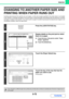 Page 3293-72
PRINTER
Contents
CHANGING TO ANOTHER PAPER SIZE AND 
PRINTING WHEN PAPER RUNS OUT
If printing stops because the machine ran out of paper, or if the size of paper specified in the printer driver is not loaded 
in the machine, a message will appear in the touch panel. Printing will begin automatically when the [OK] key is touched 
and paper is loaded in the machine. If you wish to print on paper in another tray because the desired size of paper is not 
immediately available, follow the steps below.
1...