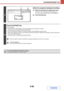 Page 5495-82
SCANNER/INTERNET FAX
Contents
4
Select the suppress background setting.
(1) Adjust the background suppression level.
Touch the [+] key to suppress only faint background.
Touch the [-] key to suppress faint to dark background.
(2) Touch the [OK] key.
5
Press the [START] key.
Scanning begins.
 If you inserted the original pages in the document feeder tray, all pages are scanned.
A beep will sound to indicate that scanning is finished.
 If you are scanning the original on the document glass, scan each...