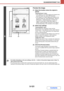 Page 5885-121
SCANNER/INTERNET FAX
Contents
6
Preview the image.
(1) Select the location where the original is 
placed.
Scanning Source menu:
 If the original is a one-sided original and is placed in the 
document feeder tray, select [SPF(Simplex)].
 If the original is a 2-sided original and is placed in the 
document feeder tray, select [SPF(Duplex - Book)] or 
[SPF(Duplex - Tablet)] depending on whether the 
original is a book-style or tablet-style original. In 
addition, select [Left edge is fed first] or...