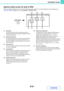 Page 6166-21
DOCUMENT FILING
Contents Special modes screen for Scan to HDD
When the [Special Modes] key is touched, the following screen appears. For more information on each setting, see 
SPECIAL MODES (page 5-71) in 5. SCANNER / INTERNET FAX.
(1) [Erase] key
The erase function is used to erase shadow lines on 
images produced when scanning thick originals or books 
on the document glass.
(2) [Dual Page Scan] key
The left and right sides of an original can be scanned as 
two separate pages. This function is...