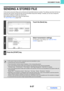 Page 6326-37
DOCUMENT FILING
Contents
SENDING A STORED FILE
A file stored by document filing can be retrieved and transmitted whenever needed. The settings used when the file was 
stored are also stored, and thus the file can be transmitted using those settings. If needed, you can also change the 
transmission settings to modify the retrieved file.
After selecting the desired file, follow the steps below.
☞SELECTING A FILE (page 6-29)
1
Touch the [Send] key.
2
Select transmission settings.
For information on the...