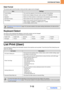 Page 6597-12
SYSTEM SETTINGS
Contents Date Format
The format used to print the date on lists and other output can be changed.
Keyboard Select
The layout of the keyboard that appears in text entry screens can be changed.
The keyboard layouts that can be selected are shown below.
List Print (User)
Lists showing the settings and information stored in the machine can be printed. Touch the [List Print (User)] key and 
select the settings.
ItemSettings
Current SettingThe current time appears in the format set in the...