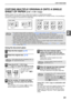 Page 3331
COPY FUNCTIONS
2
COPYING MULTIPLE ORIGINALS ONTO A SINGLE 
SHEET OF PAPER 
(2 IN 1 / 4 IN 1 Copy)
Multiple originals can be copied onto a single sheet of paper in a selected layout pattern.
This function is convenient for compiling multi-page reference materials into a compact format, or for providing an 
overview of all pages of a document on a single page.
Using the document glass
1Place the first original. (p.15)
2Select the original size. (p.15)
3Press the [2 IN 1 / 4 IN 1] key 
( / ) to select...