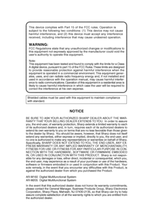 Page 95FCC Regulations state that any unauthorized changes or modifications to
this equipment not expressly approved by the manufacturer could void the
users authority to operate this equipment.
Note:
This equipment has been tested and found to comply with the limits for a Class
A digital device, pursuant to part 15 of the FCC Rules. These limits are designed
to provide reasonable protection against harmful interference when the
equipment is operated in a commercial environment. This equipment gener-
ates,...