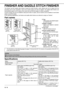 Page 583-2
FINISHER AND SADDLE STITCH FINISHER
The finisher and the saddle stitch finisher include the offset function, which offsets each set of copies from the
preceding set for easy separation. Each set of sorted copies can also be stapled. The saddle stitch finisher can
automatically staple a set of copies at the centre line and fold the pages to create a pamphlet.
A punch module unit can be installed to add punch holes to copies, and an inserter can be installed to insert blank
pages at specified pages.
In...