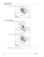 Page 12810 - 6User’s Guide
At the Toner Cartridge
Clearing Paper Jams
6.Open and close the top cover to clear the Jam message. 
At the Toner Cartridge
1.Remove any paper in the Standard Output Tray. 
2.Open the top cover to clear the Jam message.
NOTE:Do not touch any parts inside the printer. 
Downloaded From ManualsPrinter.com Manuals 