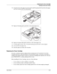 Page 23User’s Guide2-15
Replacing the Toner Cartridge
Getting to Know Your Printer
4.Grasp the front of the paper tray and extend it until the right and left lock tabs in the paper 
tray move inwards and lock automatically.
5.Squeeze the length guide and slide it to the desired paper size. 
6.Squeeze the right width guide and slide it to the desired paper size. 
7.Load the paper with the side to be printed facing up and with all 4 corners aligned. 
8.Close the lid of the paper tray. 
9.Push the paper tray...