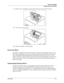 Page 25User’s Guide2-17
Power Save Mode
Getting to Know Your Printer
4.Hold the Toner Cartridge by the grip and insert it into the slot inside the printer. 
5.Close the top cover securely. 
6.Wait for the printer to become Ready.
Power Save Mode
This printer is equipped with a low power mode to reduce power consumption when it is left 
idle. When no print data is received for 15 minutes (default), the printer will enter Power Save 
mode. The Operator Panel display indicates the printer is in Power Save mode....