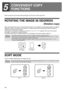 Page 6664
5
CONVENIENT COPY 
FUNCTIONS
Select convenient copy functions after pressing the [COPY] key to select copy mode.
ROTATING THE IMAGE 90 DEGREES
(Rotation copy)
When Auto paper select mode or automatic ratio selection are in operation and the original is placed in a different 
orientation (vertical or horizontal) from the paper, the original image will be automatically rotated 90 degrees to 
enable correct copying onto the paper.
This function is convenient for copying B4 or A3 (8-1/2 x 14 or 11 x 17)...