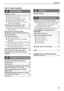 Page 75
CONTENTS
Part 2: Copier Operation
4COPY FUNCTIONS
NORMAL COPYING ........................................ 45
●MAKING A COPY DARKER OR LIGHTER ....48
●SELECTING THE TRAY .................................49
●SETTING THE NUMBER OF COPIES ...........49
●SELECTING THE ORIGINAL SIZE ................50
●USING THE BYPASS TRAY TO COPY A 
SPECIAL SIZE ORIGINAL..............................51
REDUCING OR ENLARGING A COPY........... 52
●AUTOMATIC RATIO SELECTION .................52
●MANUAL RATIO SELECTION (PRESET...